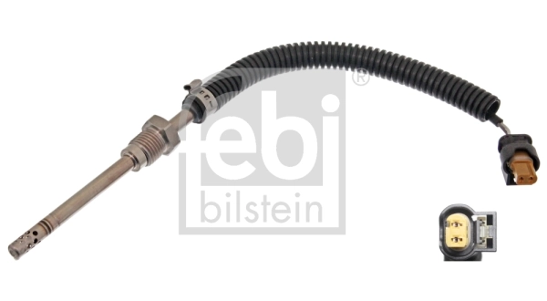 Sensor, exhaust gas temperature